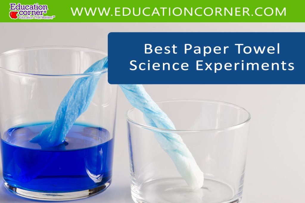 evaporation experiment with paper towel