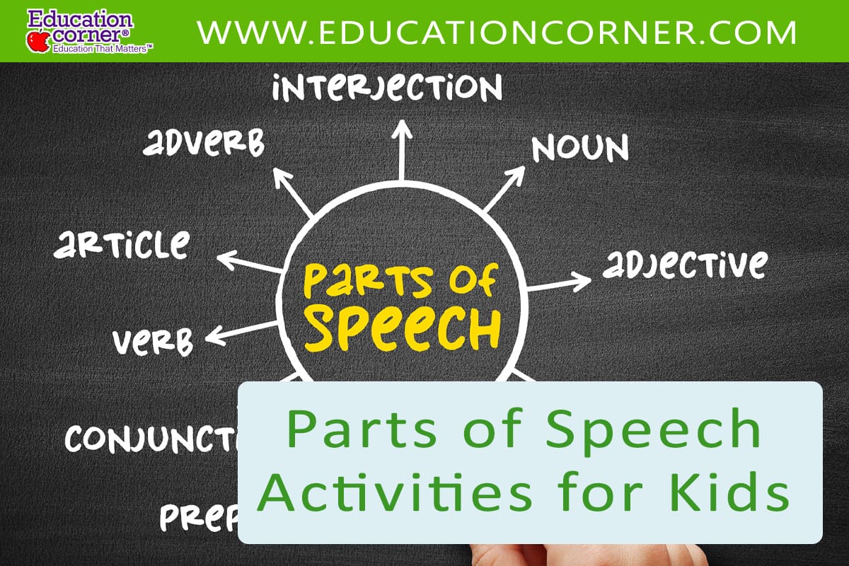 Parts of speech activities