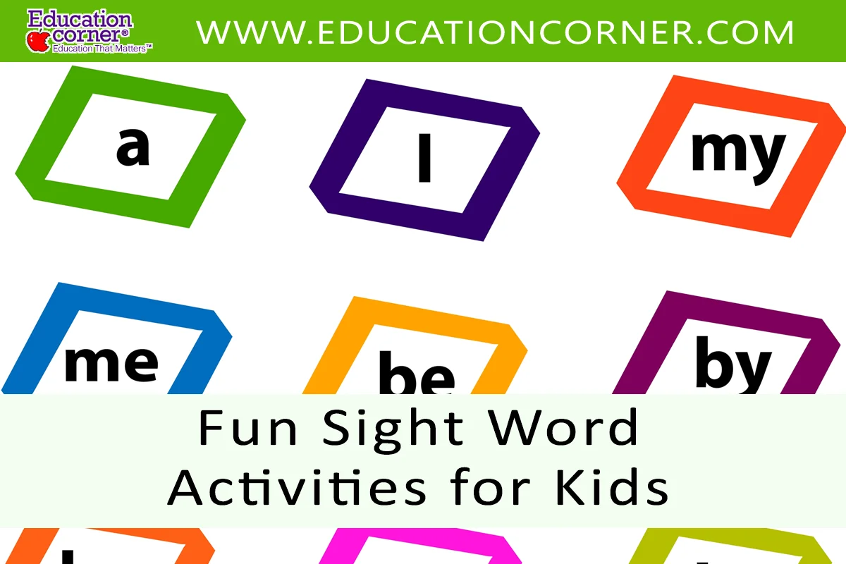 Sight word activities