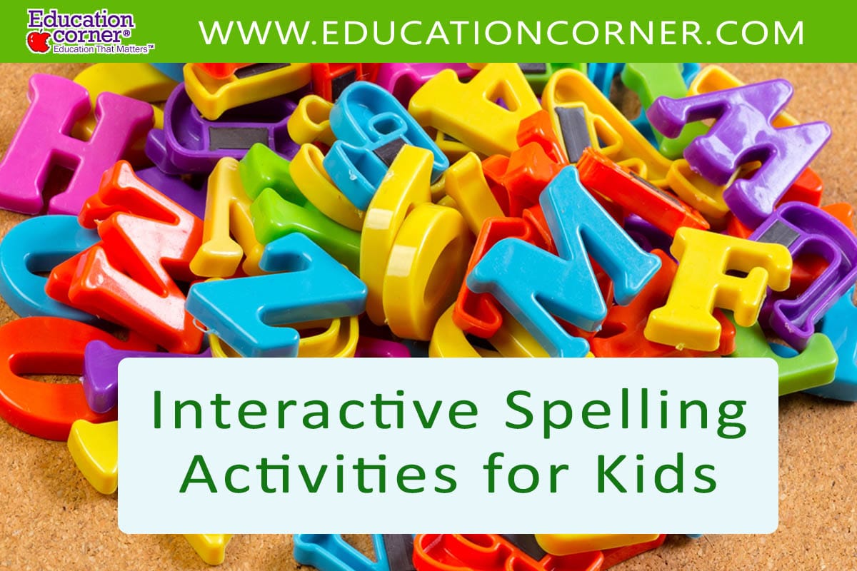 Spelling activities for kids