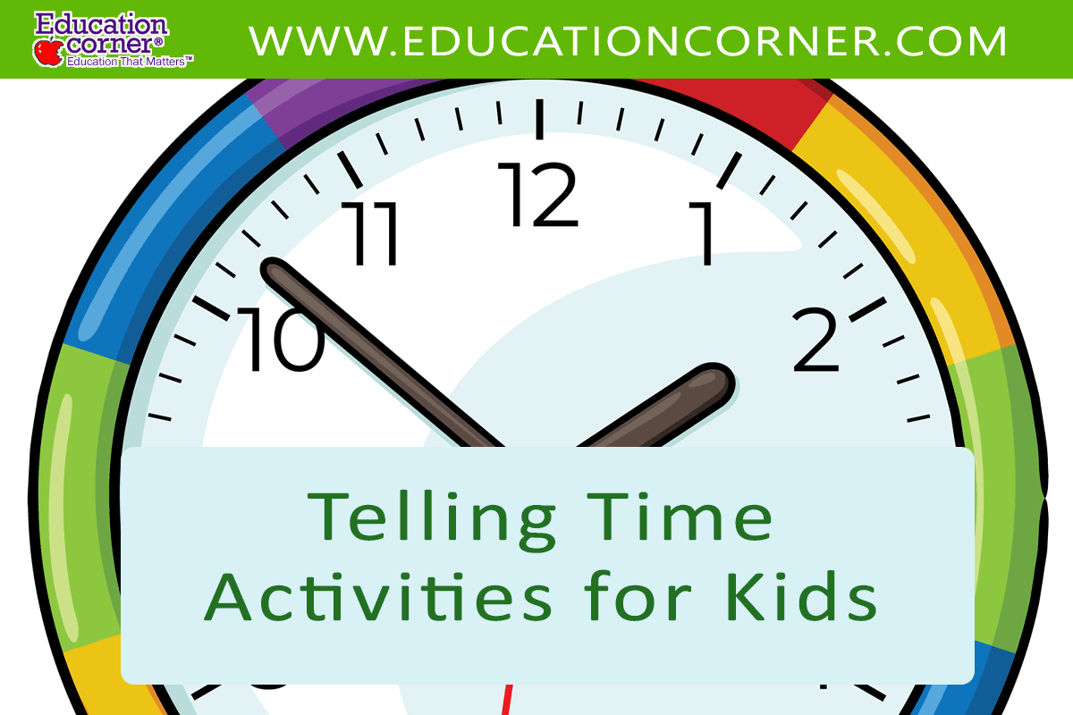 Telling time activities for kids