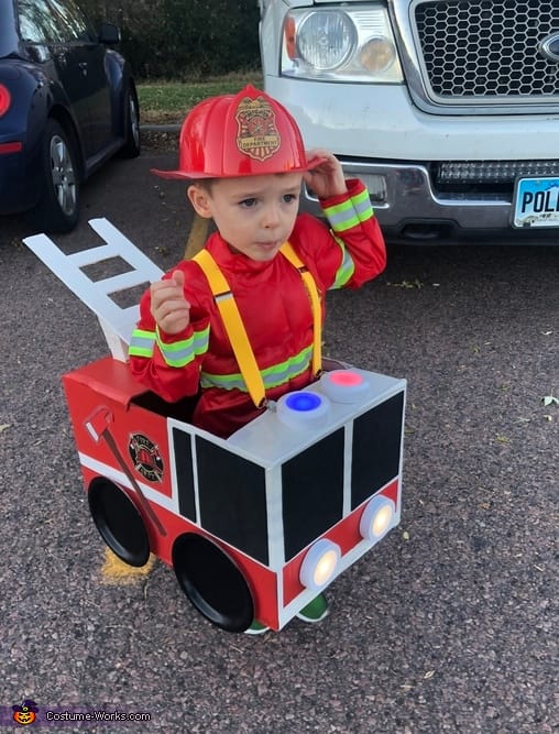  Fire Truck Costume