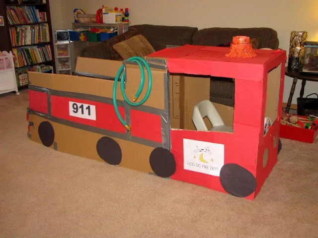 Fire Truck Dramatic Play