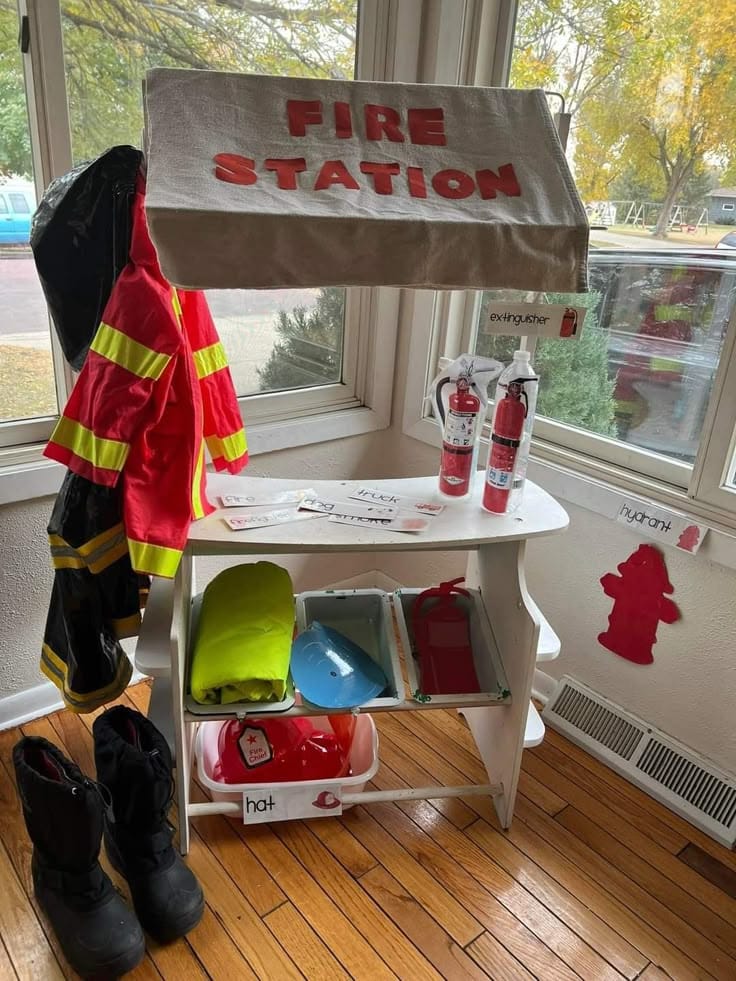 Build a Classroom Mini Fire Station