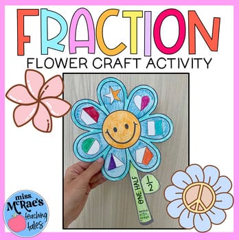 DIY Fraction Flowers