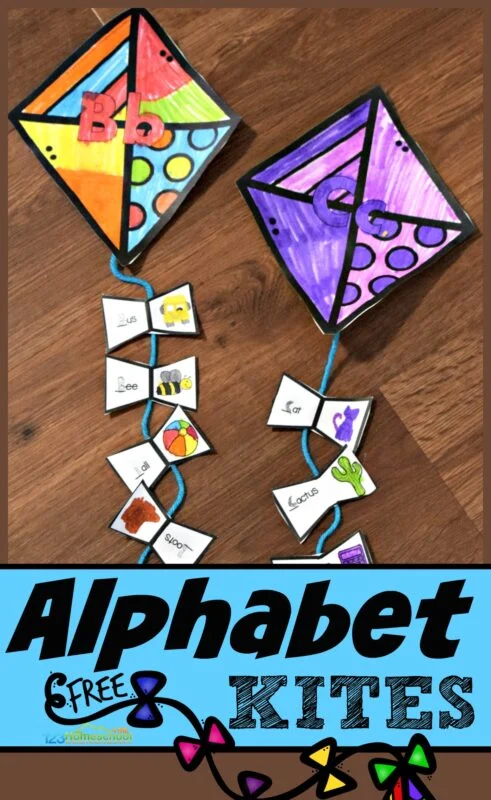  Alphabet Kites