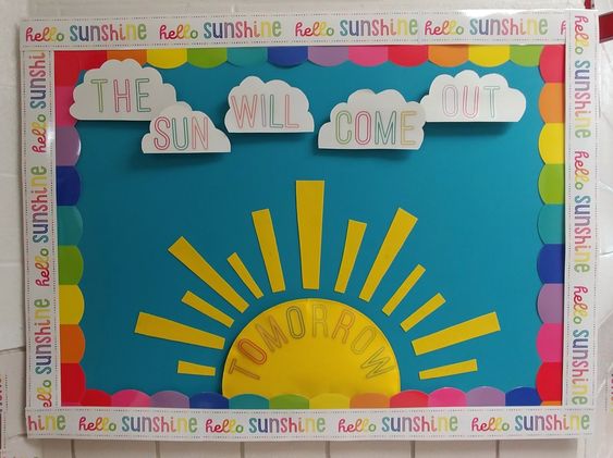 "Hello Sunshine" Bulletin Board