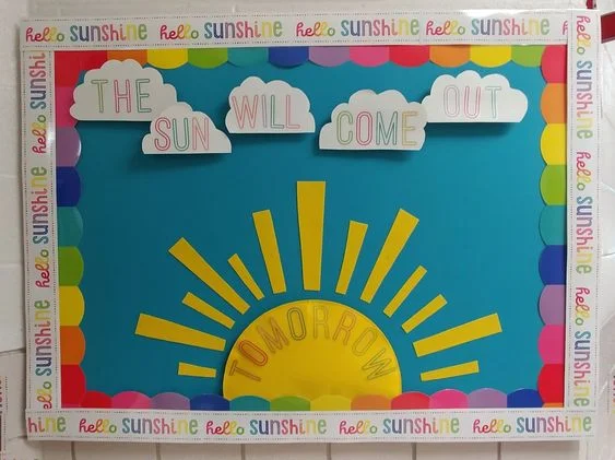 "Hello Sunshine" Bulletin Board