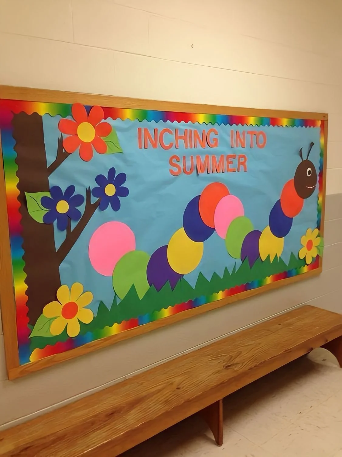 "Inching Into Summer" Bulletin Board