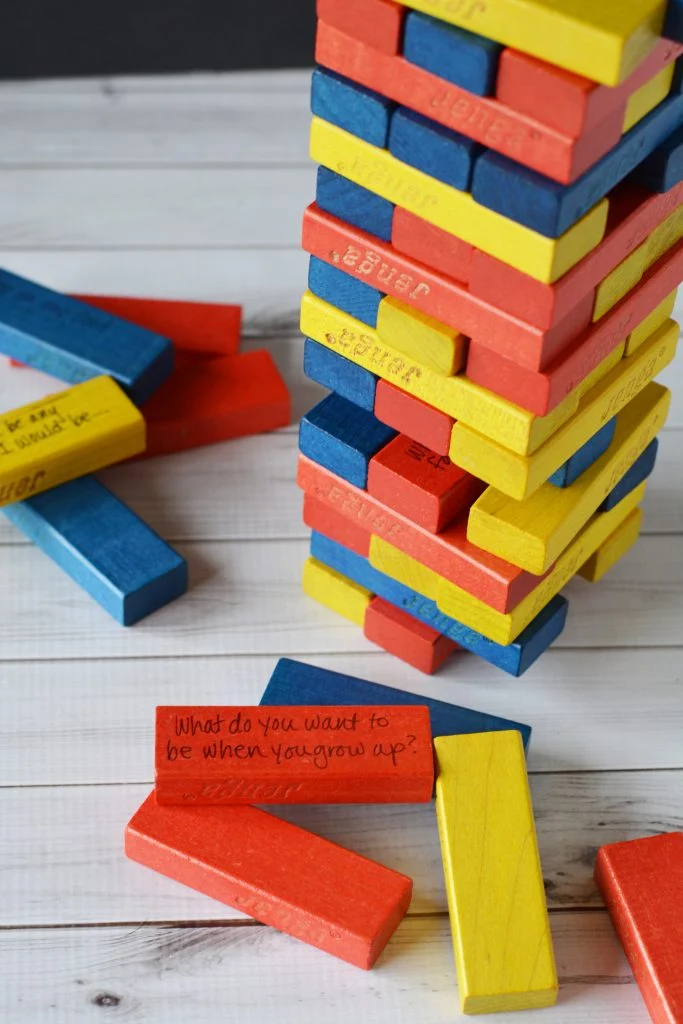 DIY Getting to Know Jenga Game