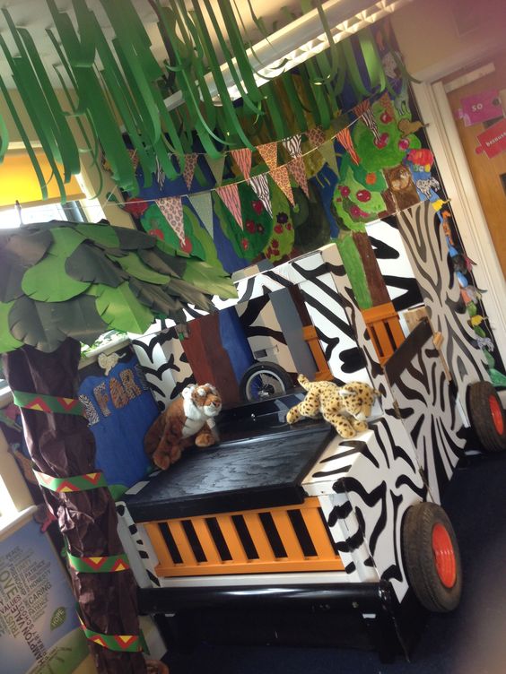 Zebra Stripes Jungle Jeep