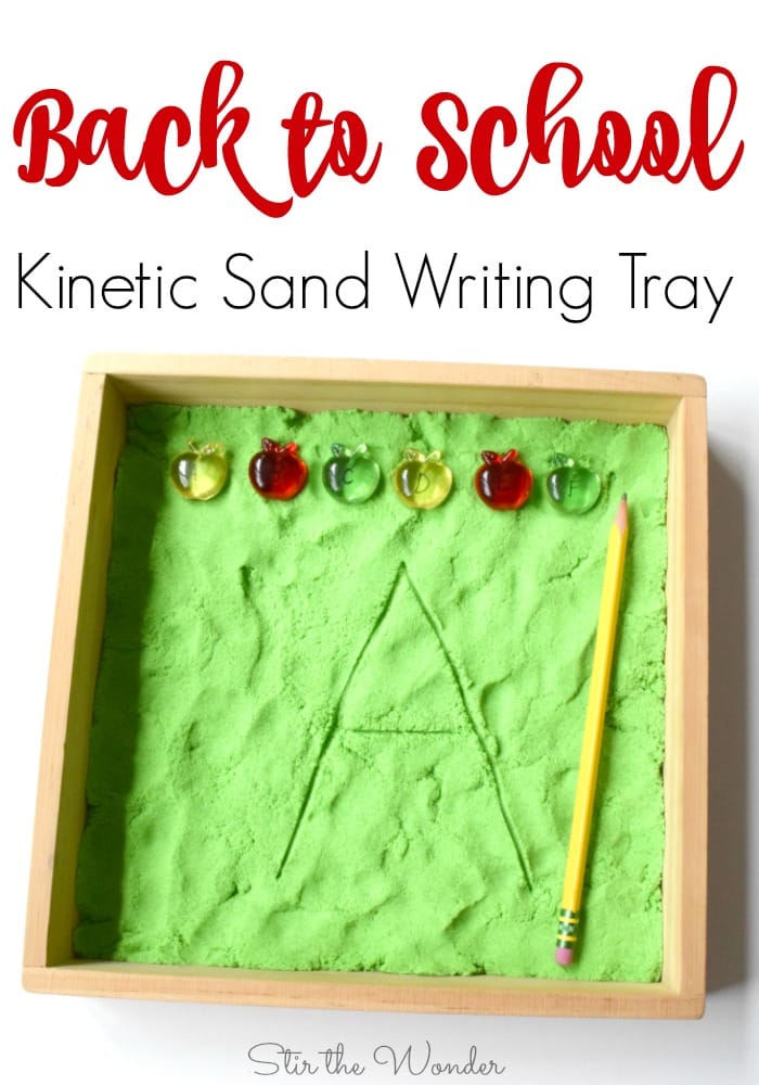 Kinetic Sand Writing Tray