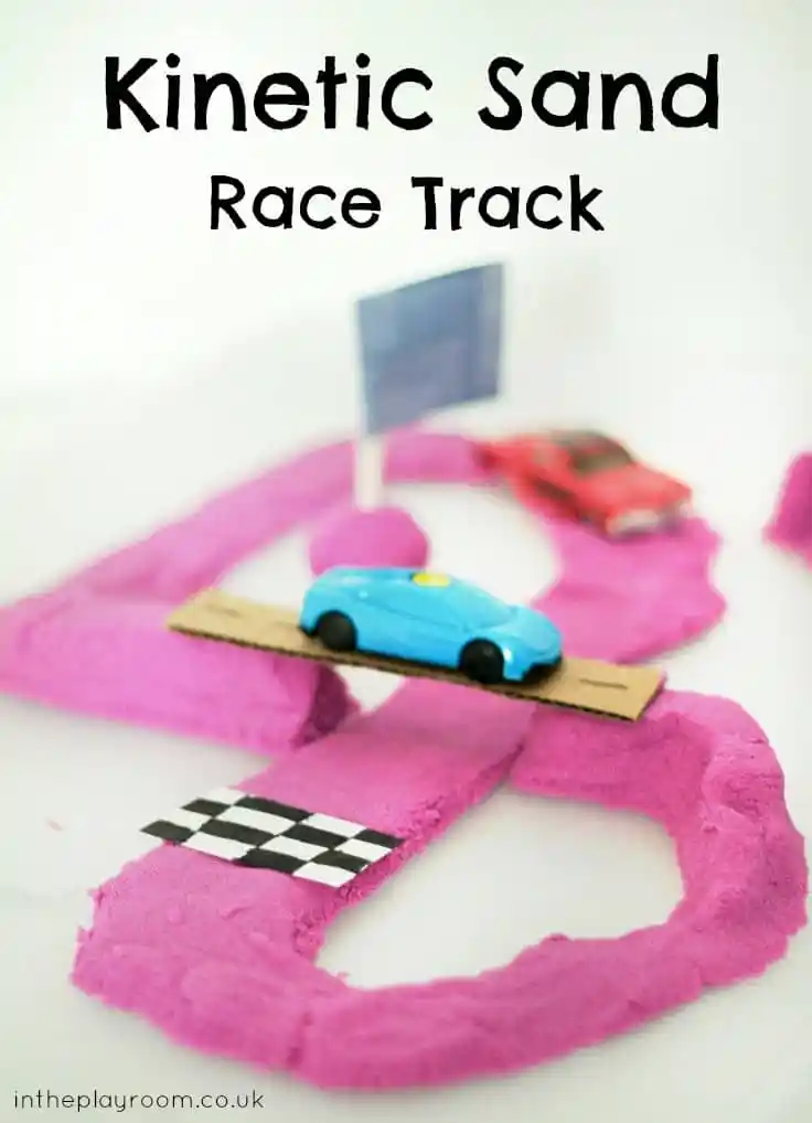 Kinetic Sand Racetrack