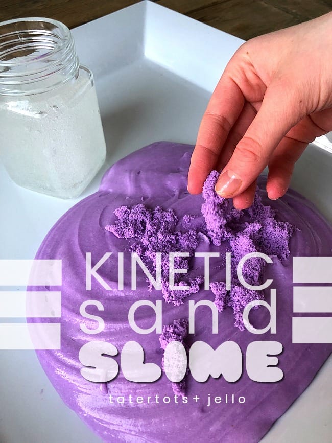 DIY Kinetic Sand Slime