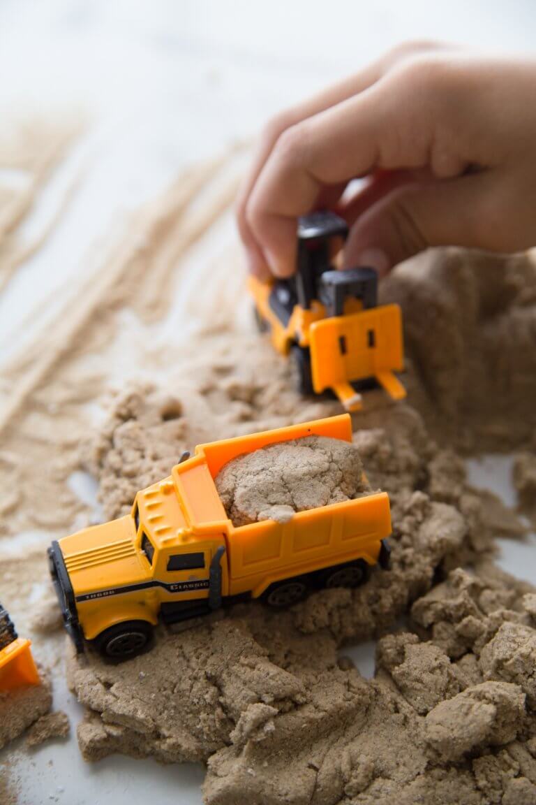 DIY Kinetic Sand