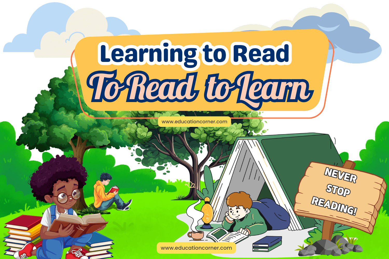 Learning to Read to Read to Learn