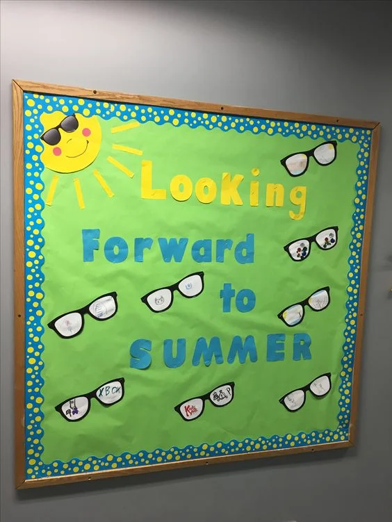 "Looking Forward to Summer" Bulletin Board