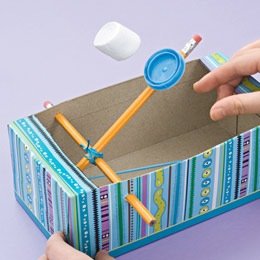 Tissue Box Catapult