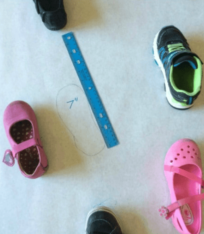 Measuring with Shoe Traces