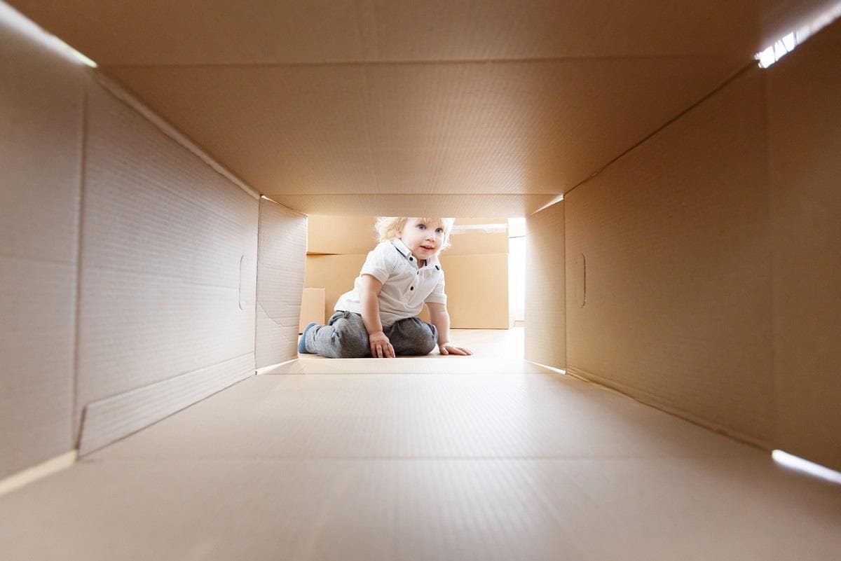 Cardboard Tunnel Course