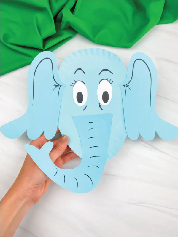 Horton Hears a Who Paper Plate Craft 