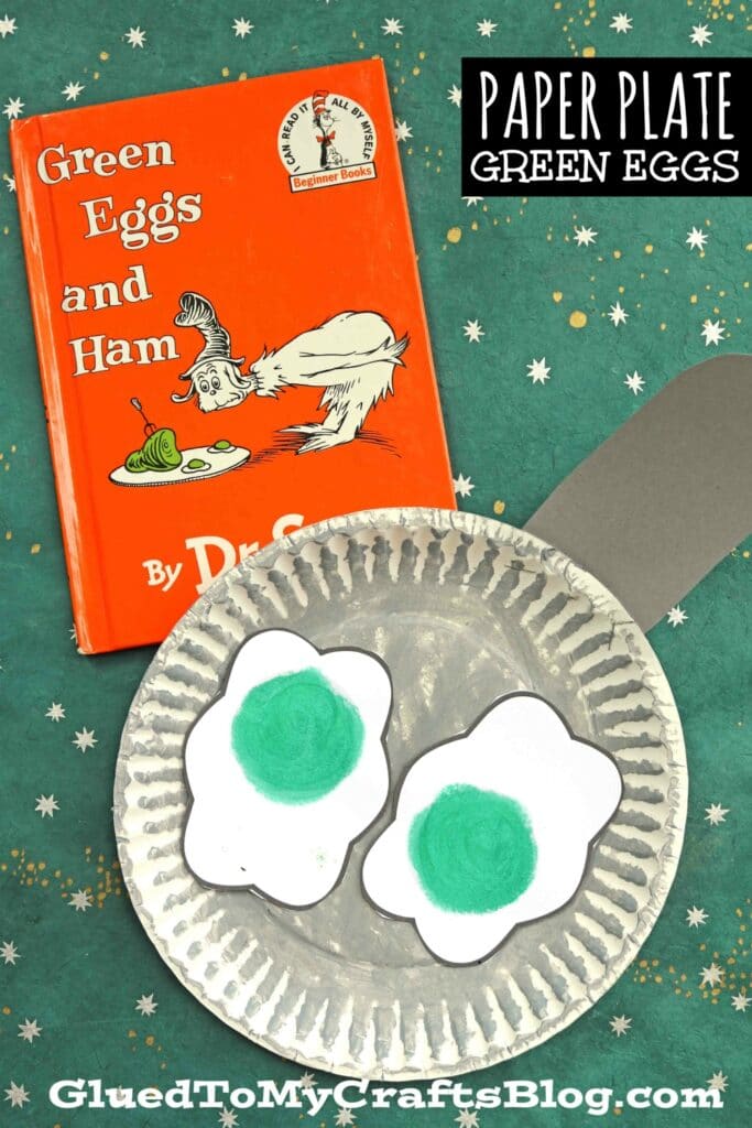 Paper Plate Dr. Seuss Green Eggs