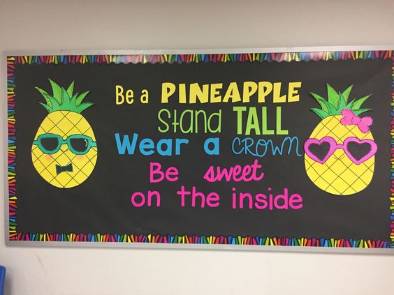 Pineapple Themed Board