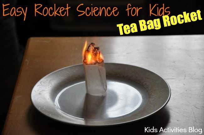 Make a Tea Bag Rocket