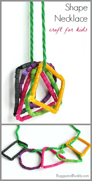 Shape Necklace Craft