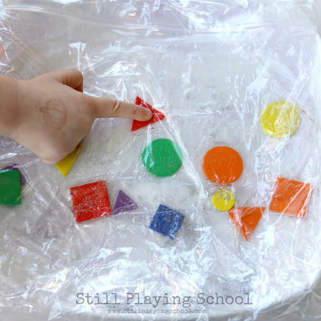 Shape Sensory Squish Bag