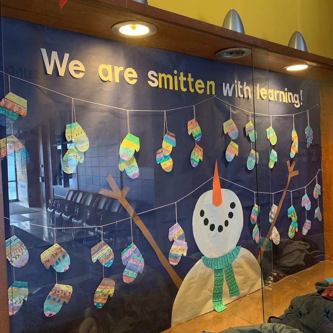 "We Are Smitten with Learning" Bulletin Board