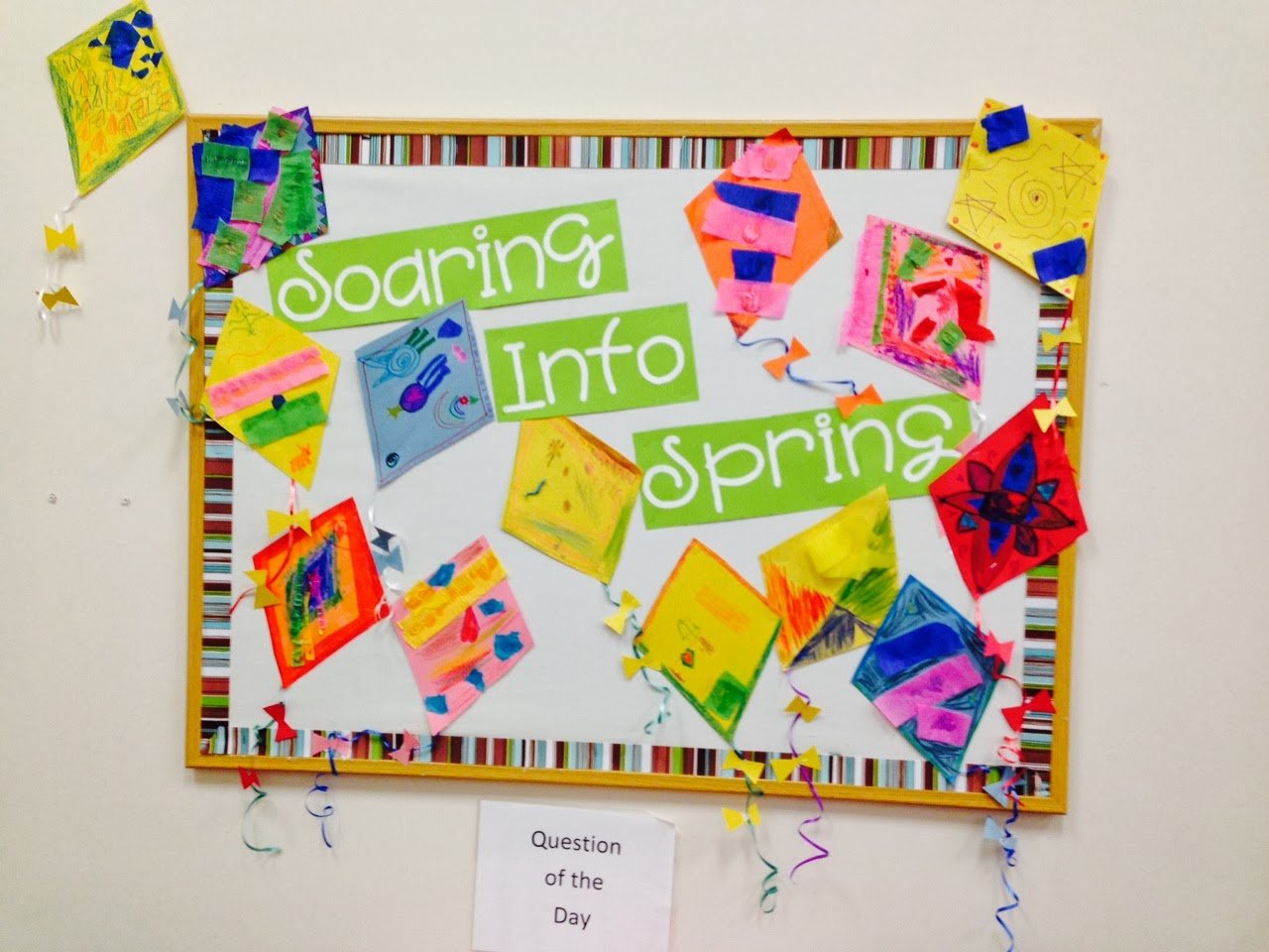 Soaring Into Spring Bulletin Board