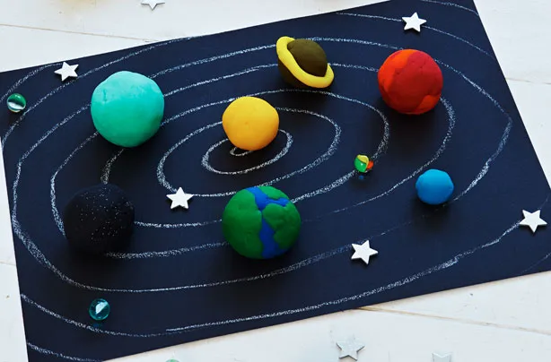 Play Dough Planets