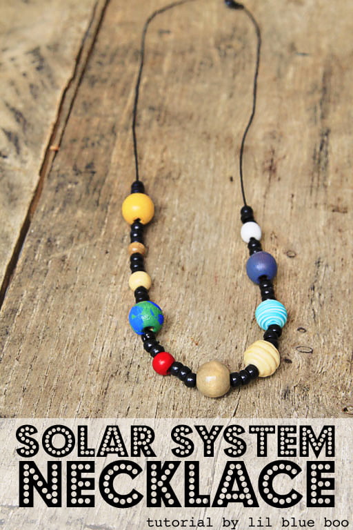 Solar System Necklace