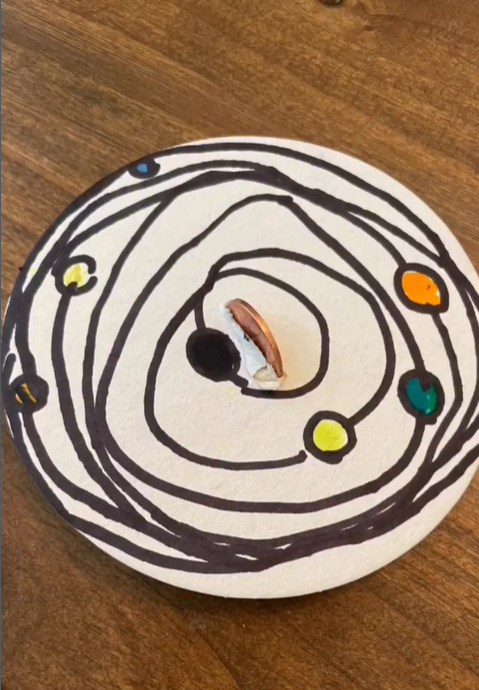 Penny Solar System Spinner