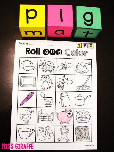 Roll, Color and Read