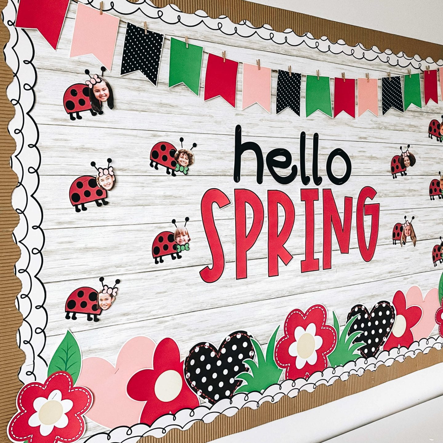 Hello Spring Bug Bulletin Board