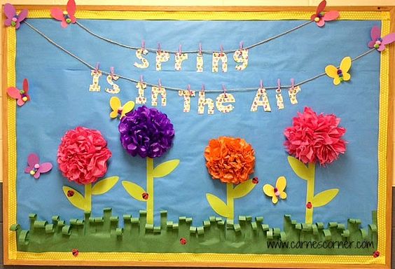 Spring Is in the Air Bulletin Board