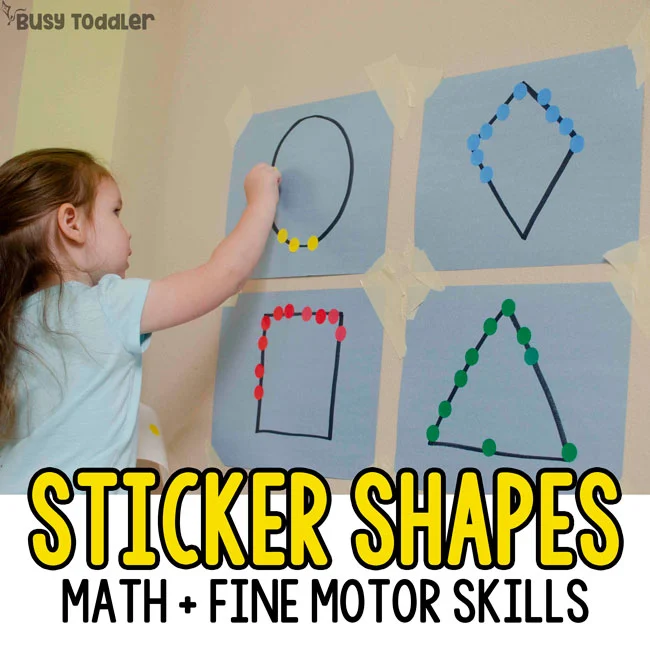 Sticker Shapes Activity