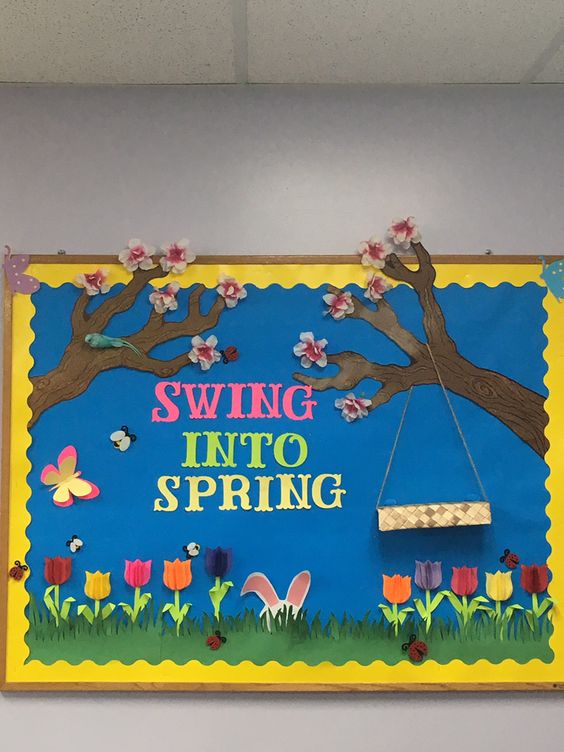 Swing to Spring Bulletin Board