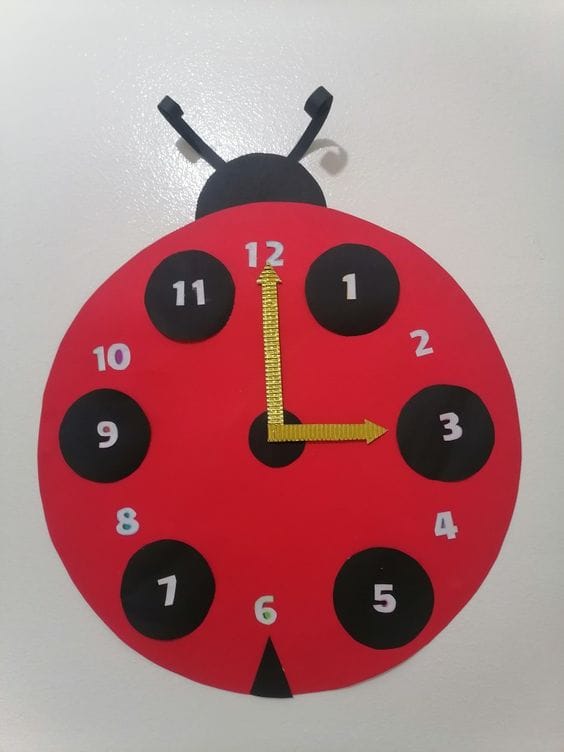 Bug Tell Time Clock