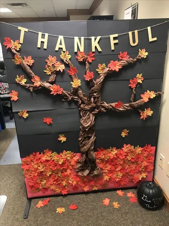 "The Gratitude Tree" Bulletin Board