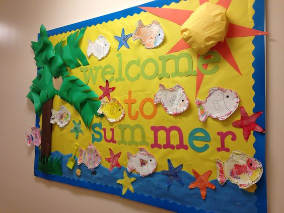 "Welcome to Summer" Bulletin Board