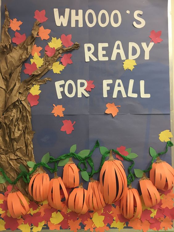 "Who's Ready for Fall?" Bulletin Board