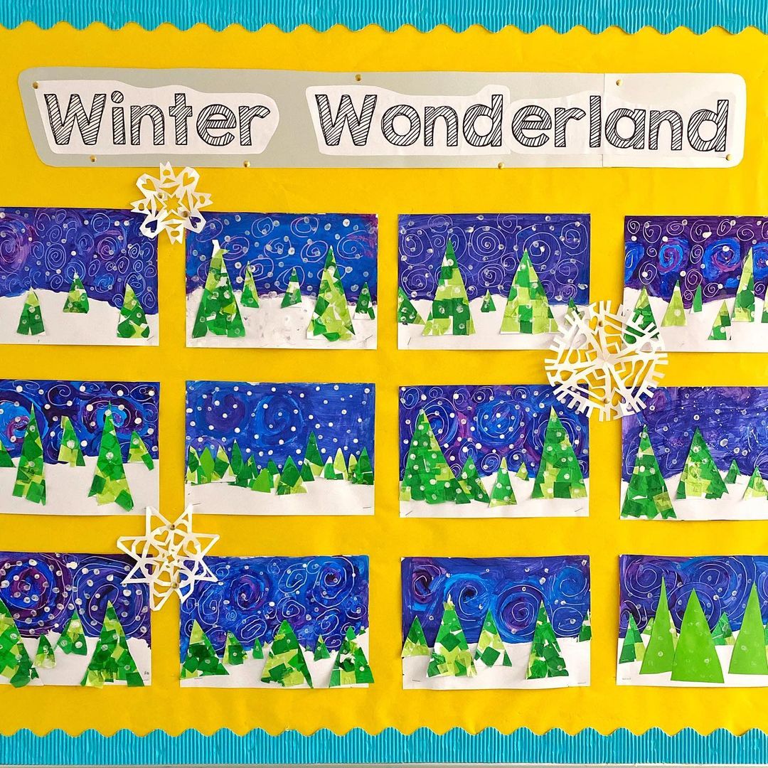 "Winter Wonderland" Bulletin Board