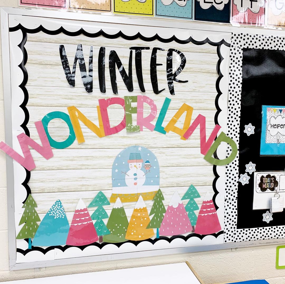 "Winter Wonderland" Bulletin Board