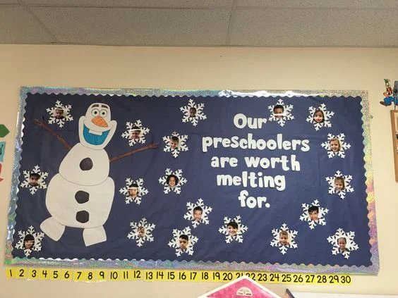 "Worth Melting For" Bulletin Board