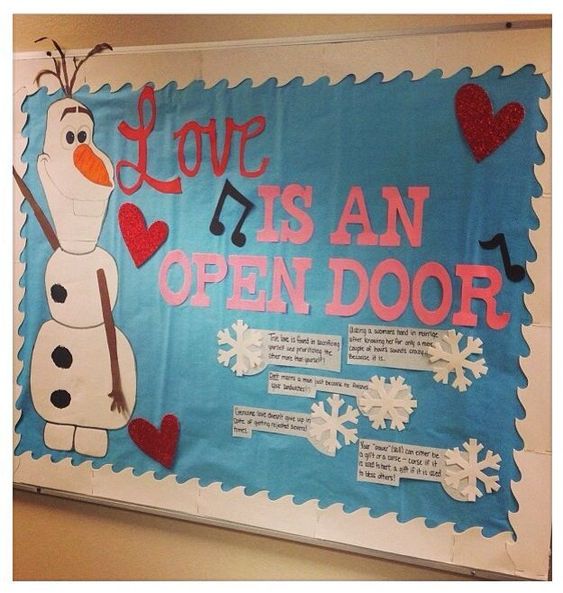 Frozen Olaf Bulletin Board